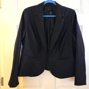 Lane Bryant Blazer size 16 deminum Blue but not actually deminum